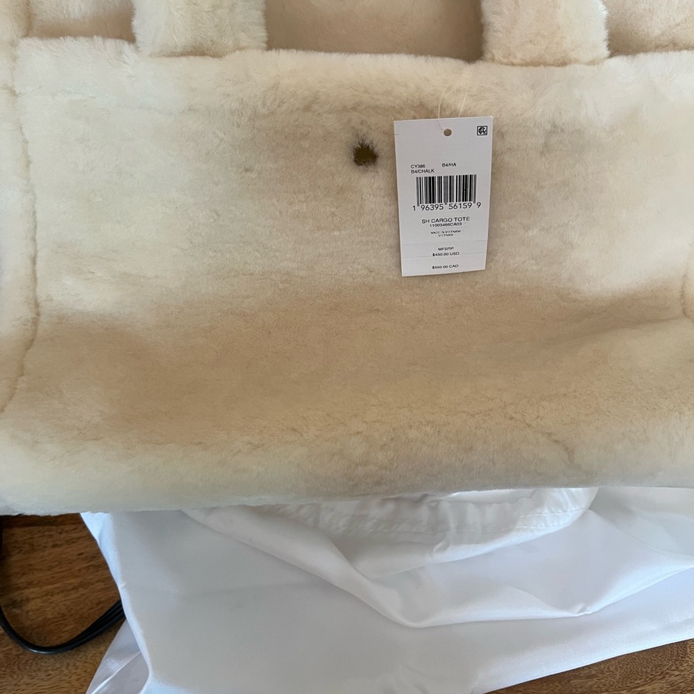 Coach large cream tote - Picture 2 of 5
